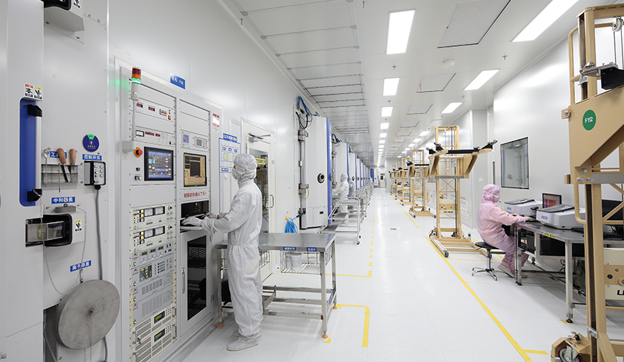 電子潔凈廠(chǎng)房的圖片