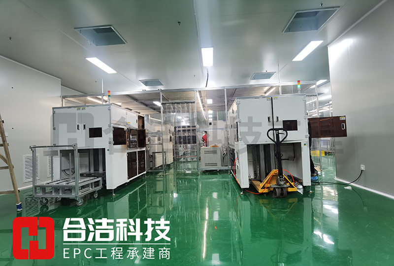 電子廠無(wú)塵車間的圖片
