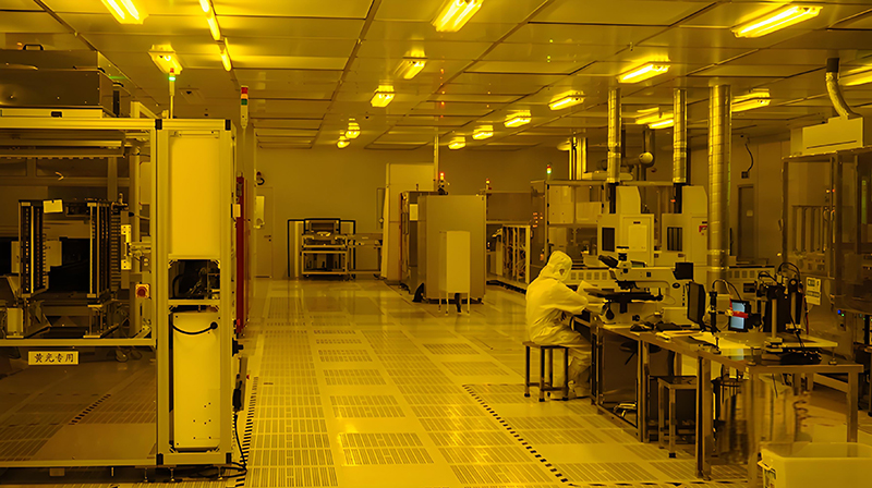 千級(jí)電子潔凈廠房的圖片
