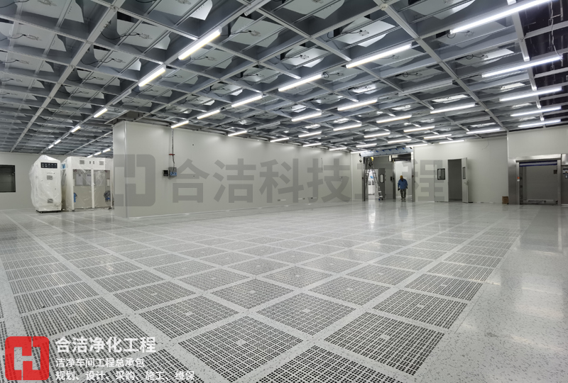 百級電子潔凈車間的圖片